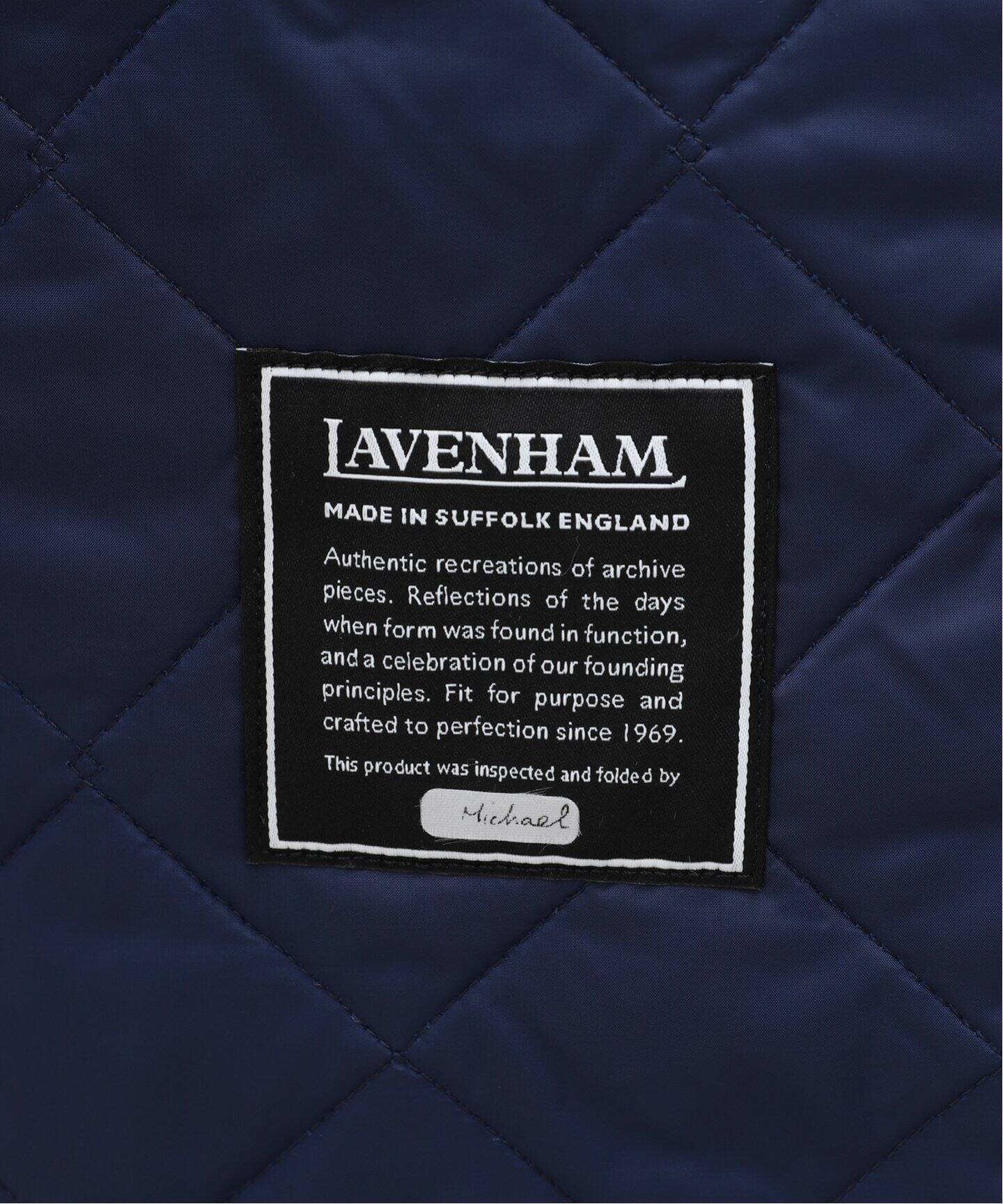 LAVENHAM / ラベンハム】ARCHIVE RAYDON（中綿・キルティング）｜L 