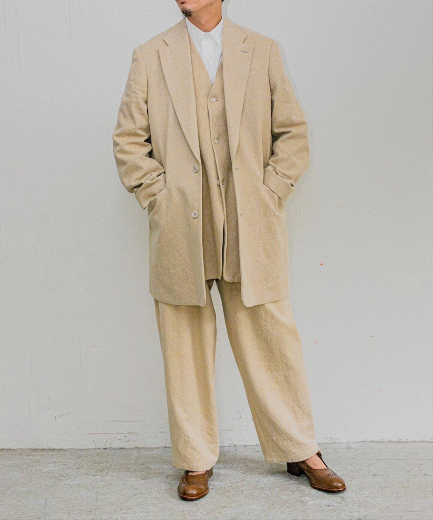REVERBERATE/リバーバレイト】別注 LONG TAILORED WAIST COAT（その他 