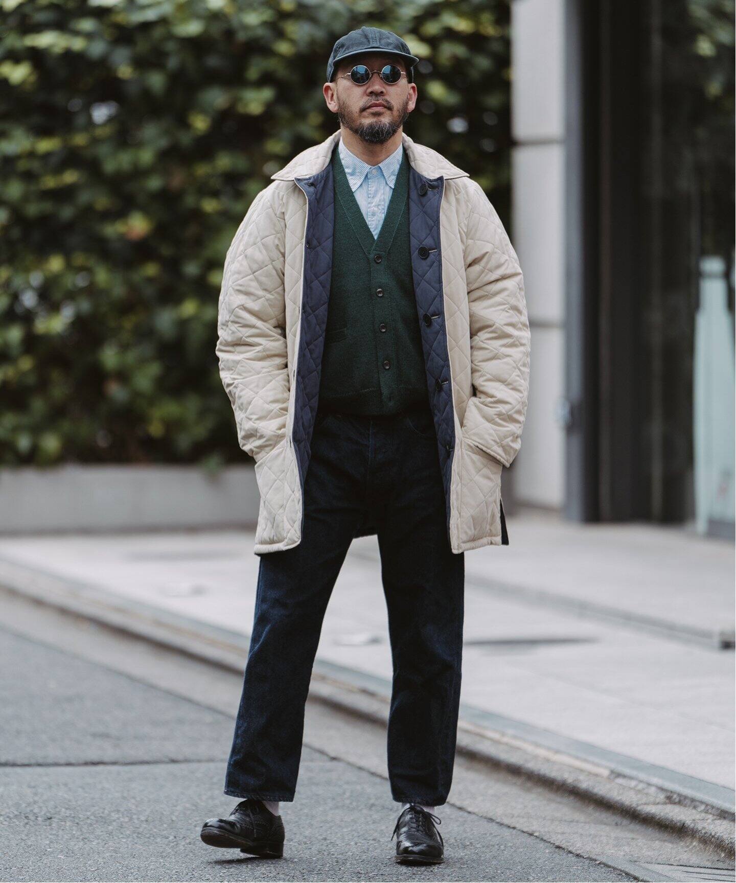 LAVENHAM / ラベンハム】別注 リバーシブル ジャケット（中綿  