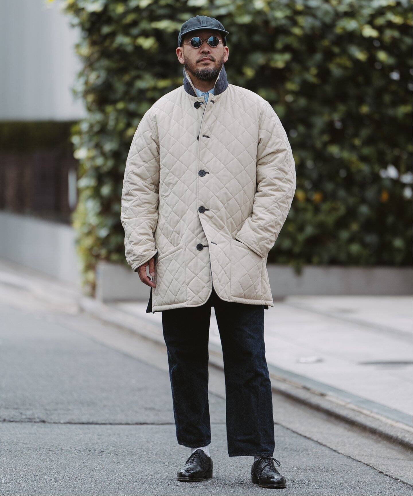 LAVENHAM / ラベンハム】別注 リバーシブル ジャケット（中綿  