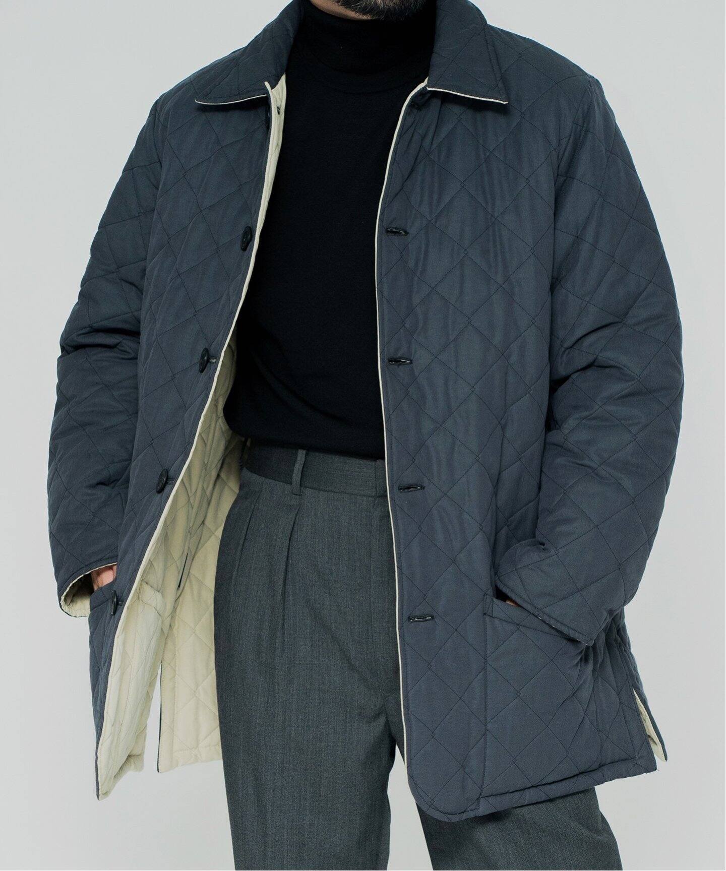 LAVENHAM / ラベンハム】別注 リバーシブル ジャケット（中綿 