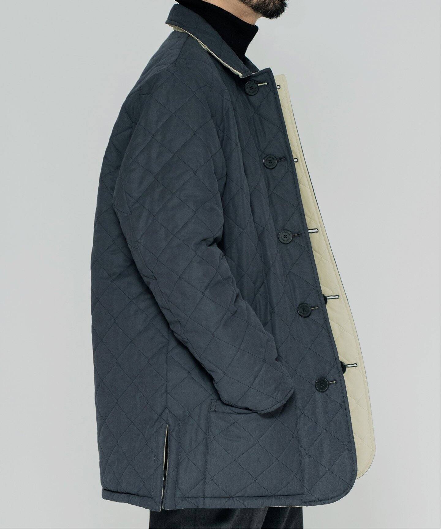 LAVENHAM / ラベンハム】別注 リバーシブル ジャケット（中綿  