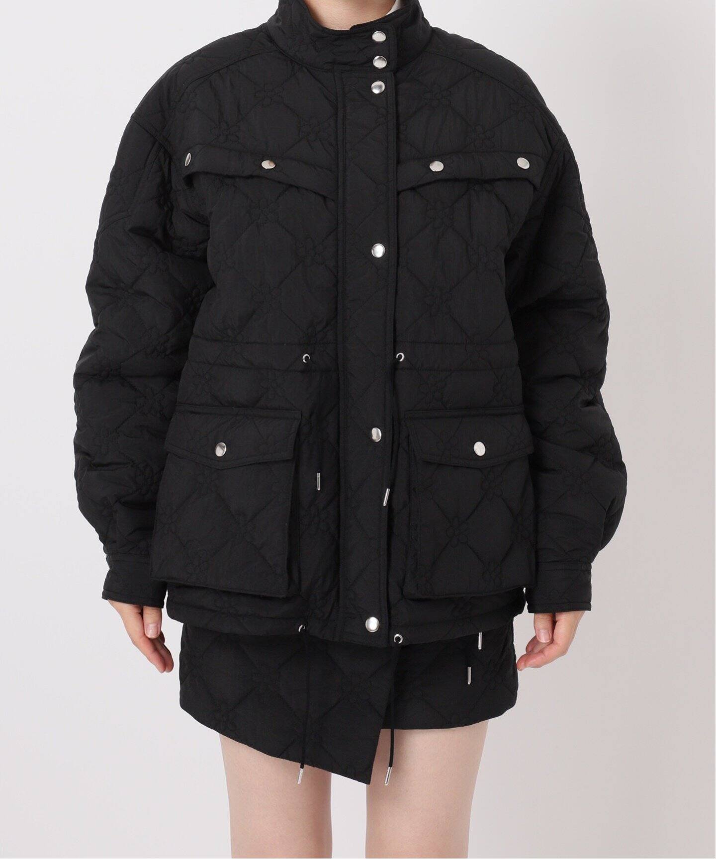 flower quilting jacket（中綿・キルティング）｜Charles Chaton  