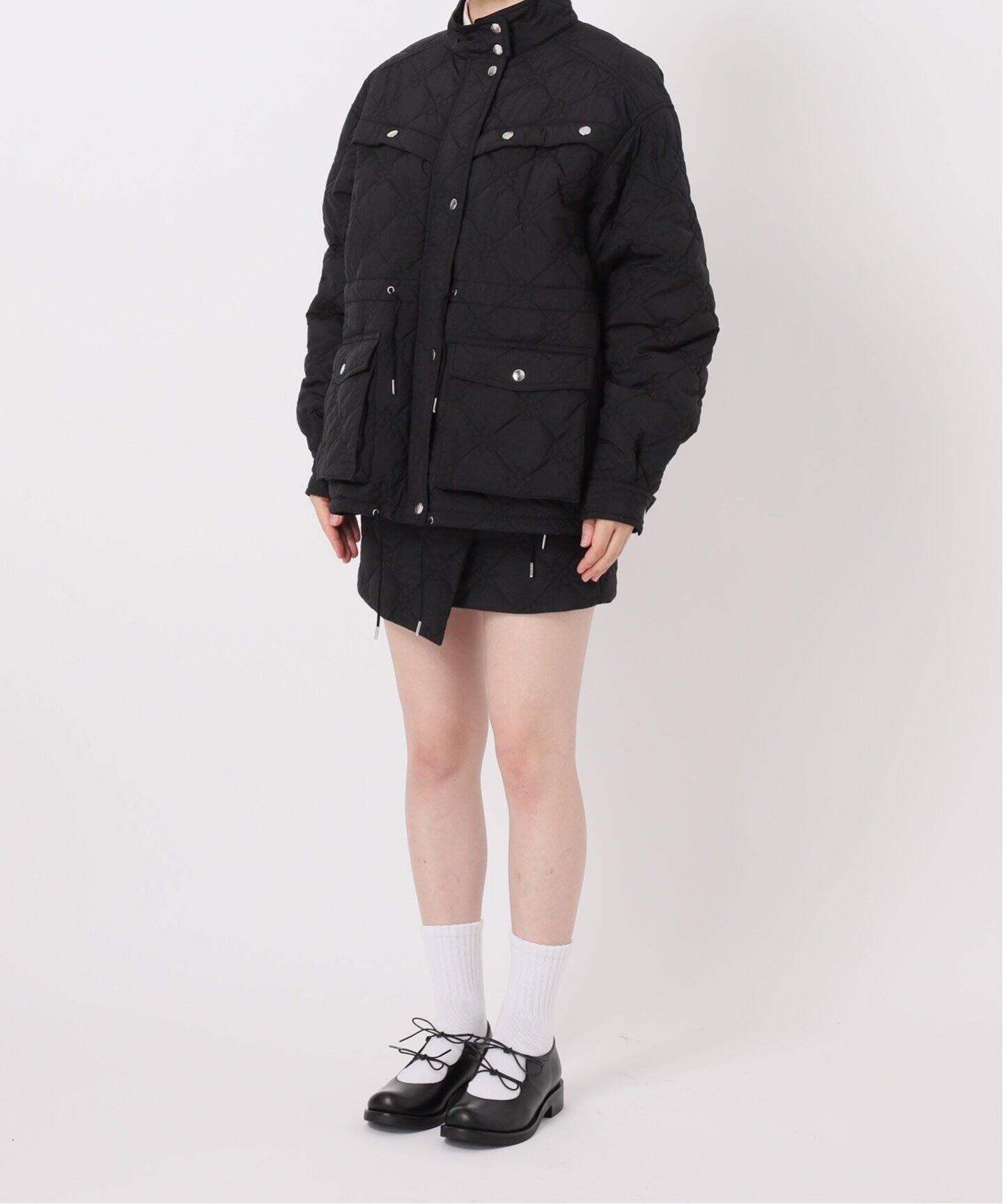 flower quilting jacket（中綿・キルティング）｜Charles Chaton  