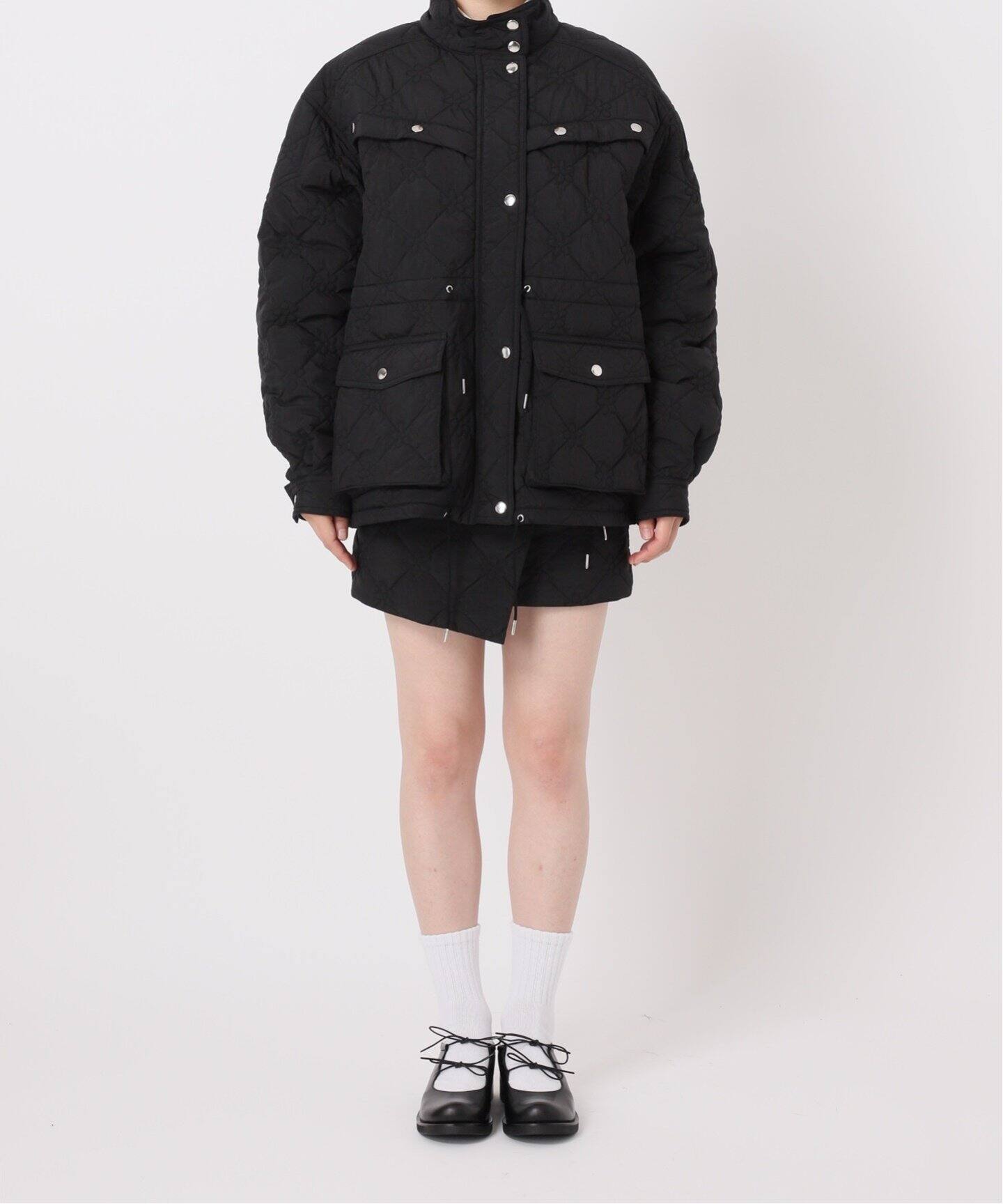 flower quilting jacket（中綿・キルティング）｜Charles Chaton 