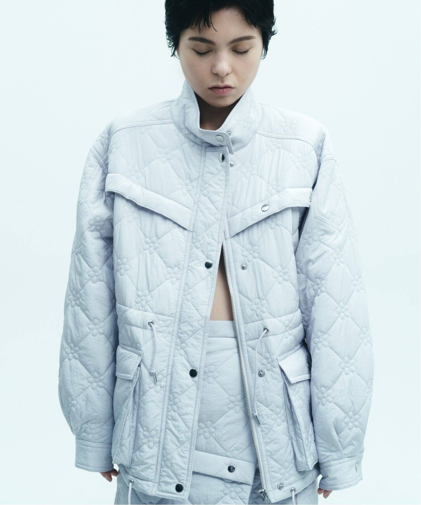 flower quilting jacket（中綿・キルティング）｜Charles Chaton  