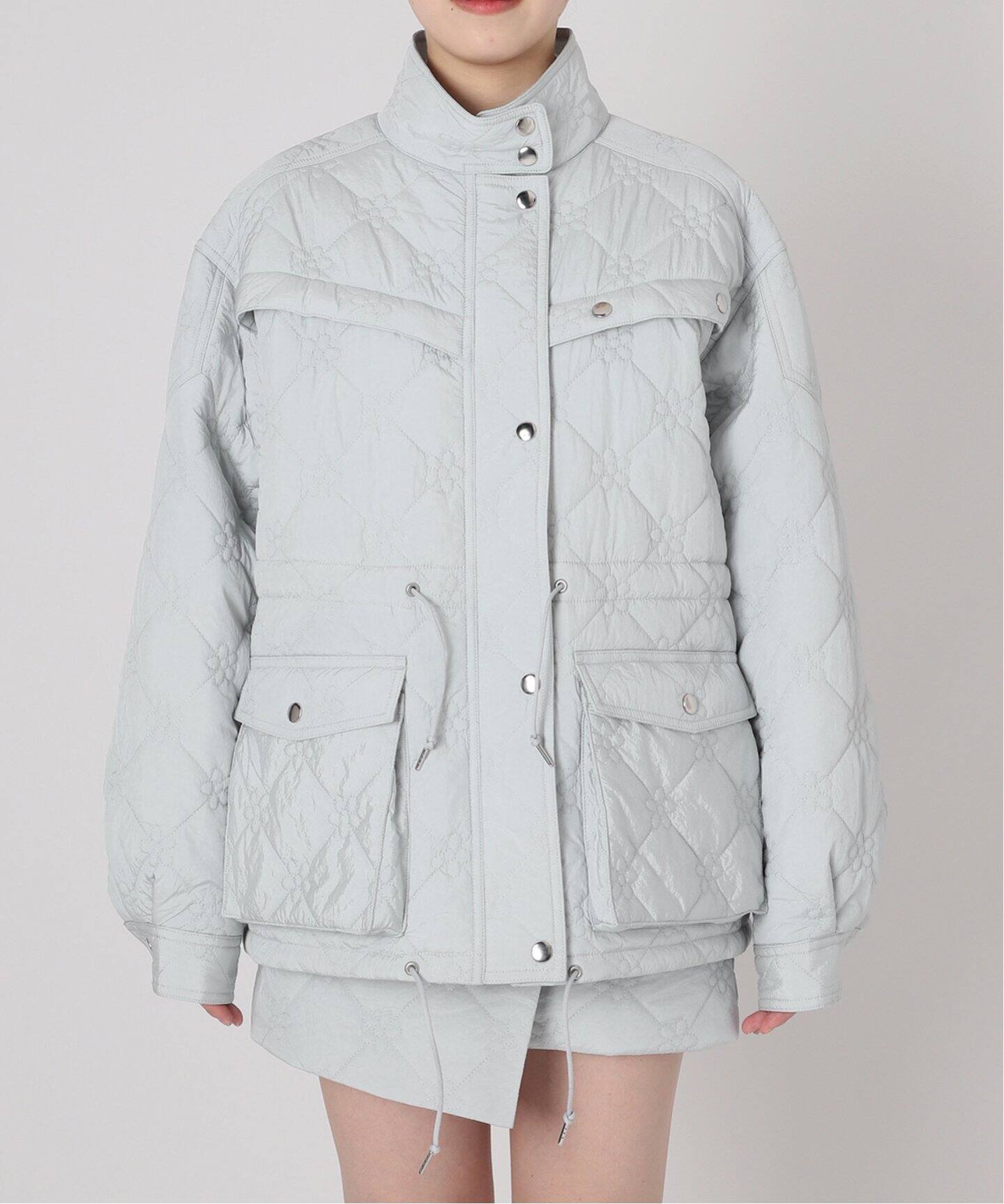 flower quilting jacket（中綿・キルティング）｜Charles Chaton  
