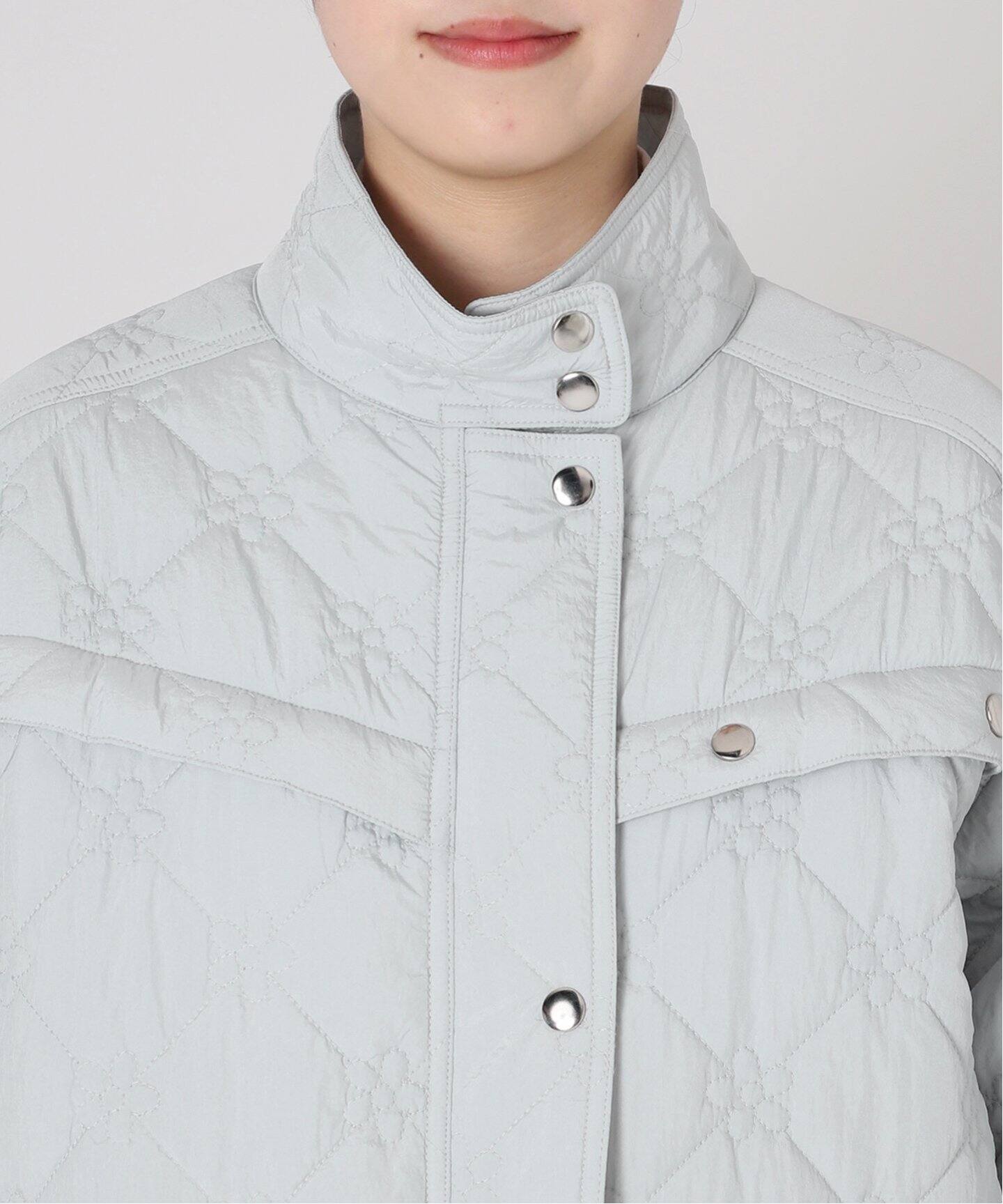 flower quilting jacket（中綿・キルティング）｜Charles Chaton 