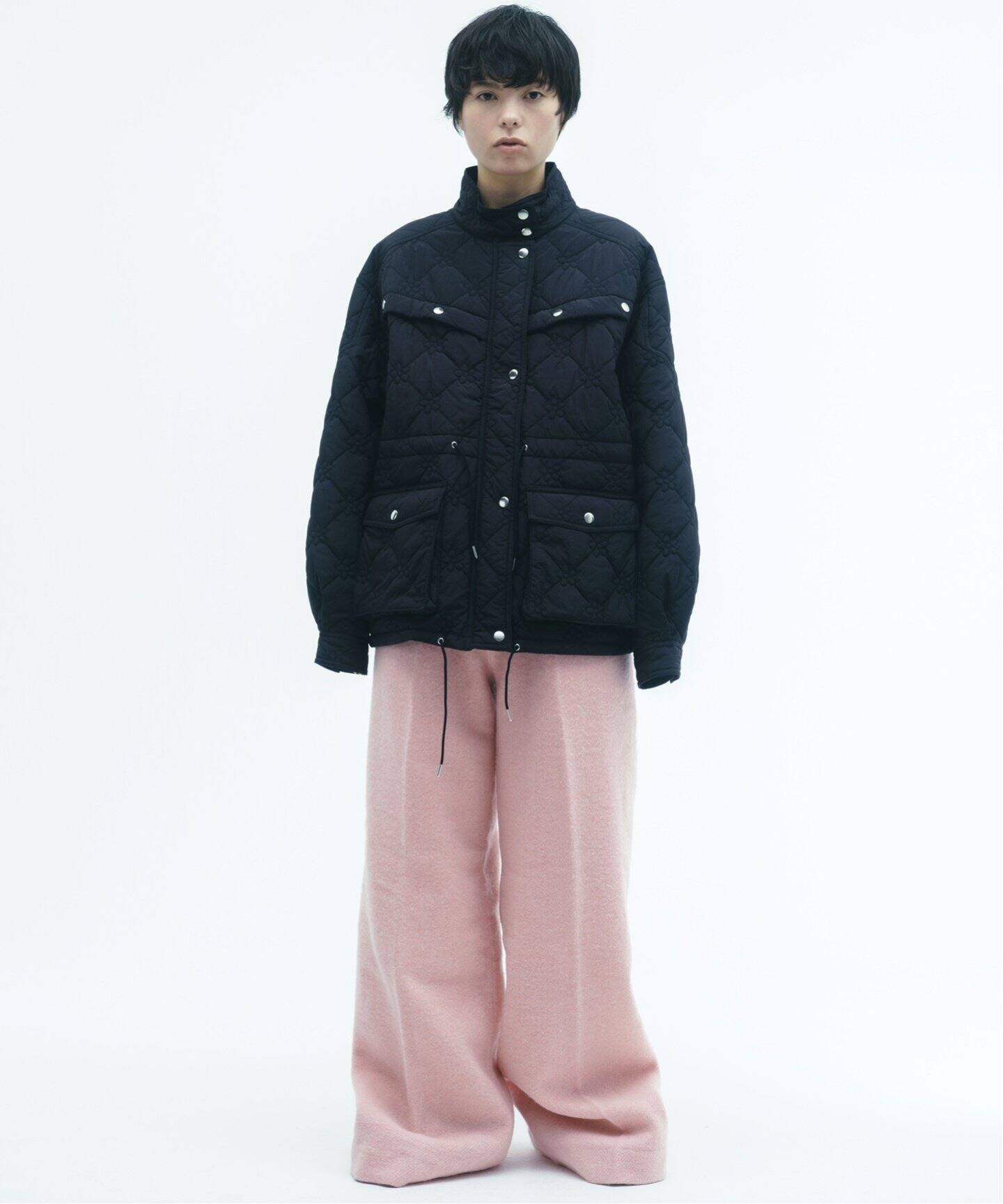 flower quilting jacket（中綿・キルティング）｜Charles Chaton 