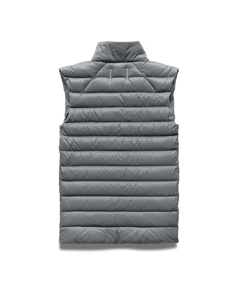 LIGHTWEIGHT TAFFETA WARM UP VEST（ダウン・中綿ベスト）｜REIGNING  