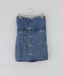 TRUCKER DENIM WB：チューブトップ