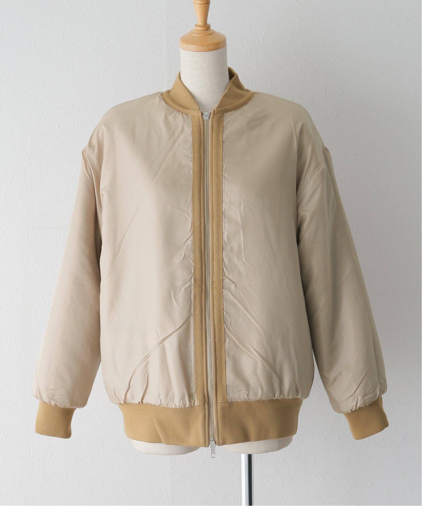 ADAWAS / アダワス】FAKE MOUTON BOMBER JACKET（ボア・フリース 