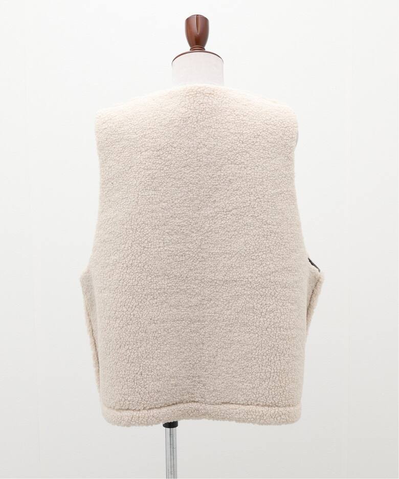 F/CE. / エフシーイー】FAUX SHEARLING VEST（UNISEX)（ベスト 