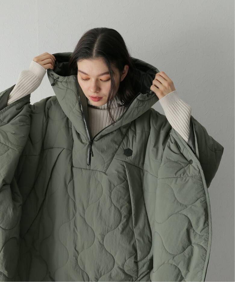 LANTERN / ランタン】HEATING PONCHO (UNISEX)（ポンチョ・マント  