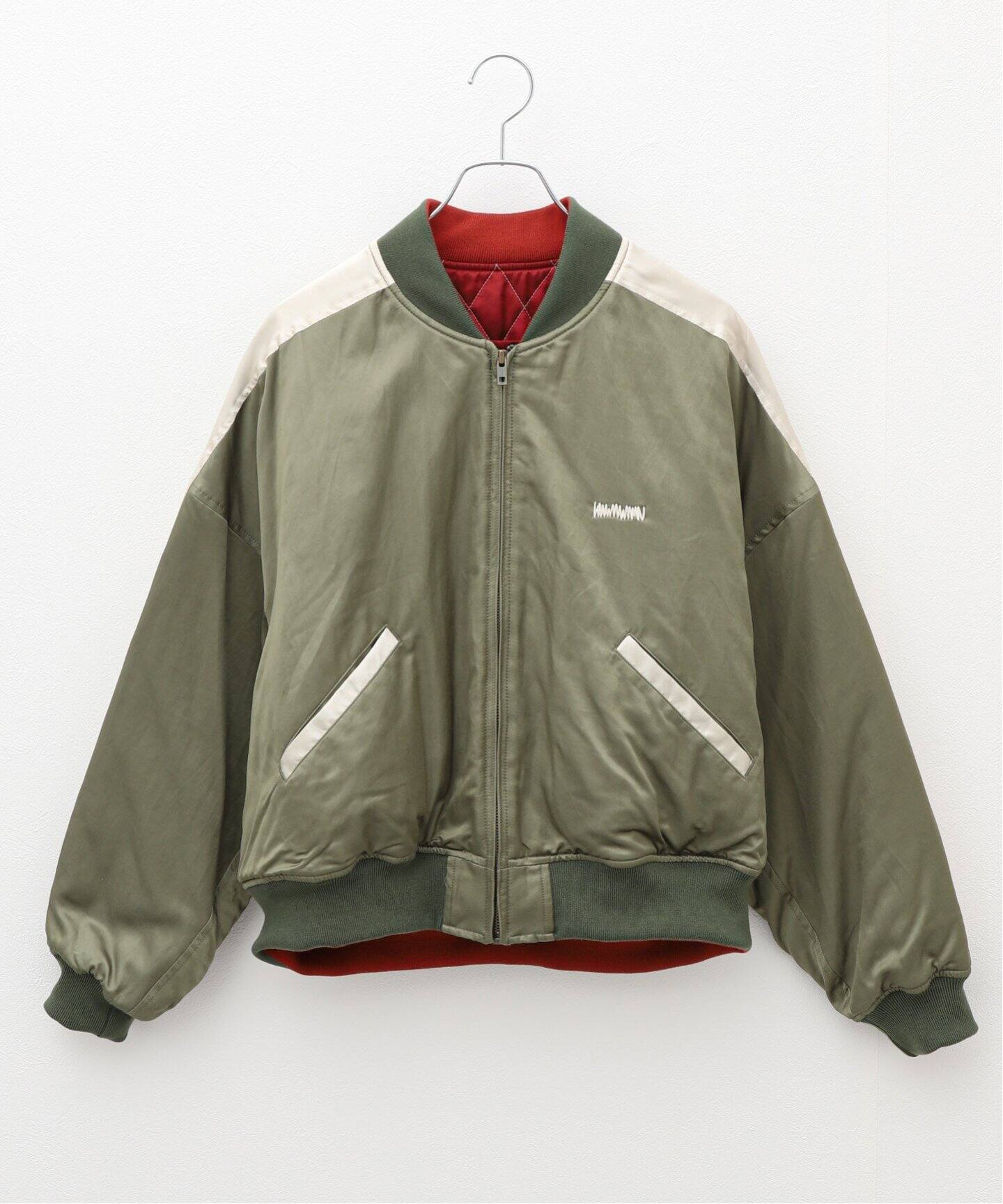 refomed / リフォメッド REVERSIBLE STADIUM JAMPER（スタジャン