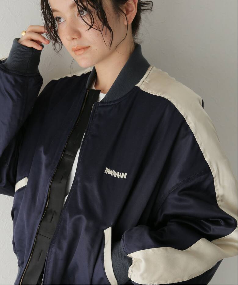 refomed / リフォメッド】REVERSIBLE STADIUM JAMPER（スタジャン 