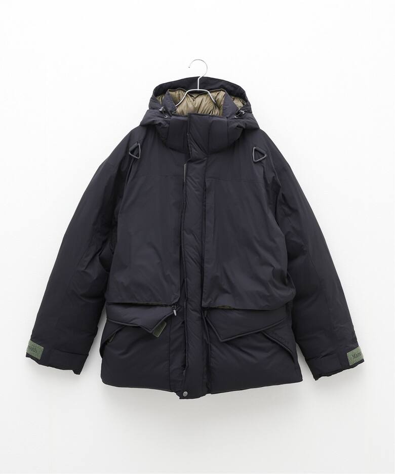 bal / バル】Marmot別注 STEALTH POCKET MAMMOTH PARKA（ダウン 