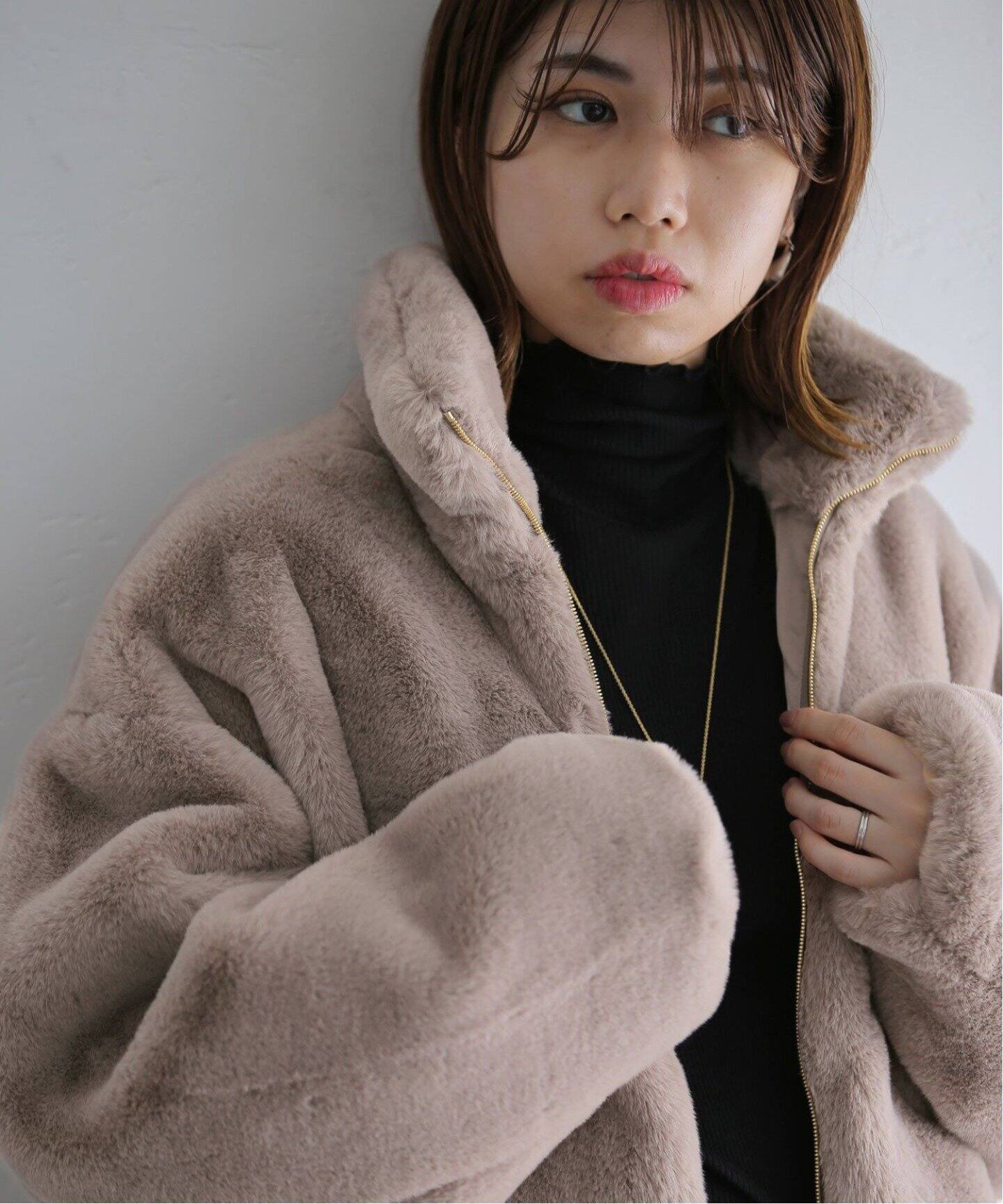 追加》【TATRAS/タトラス】 BARBRA ボアブルゾン（その他ブルゾン  