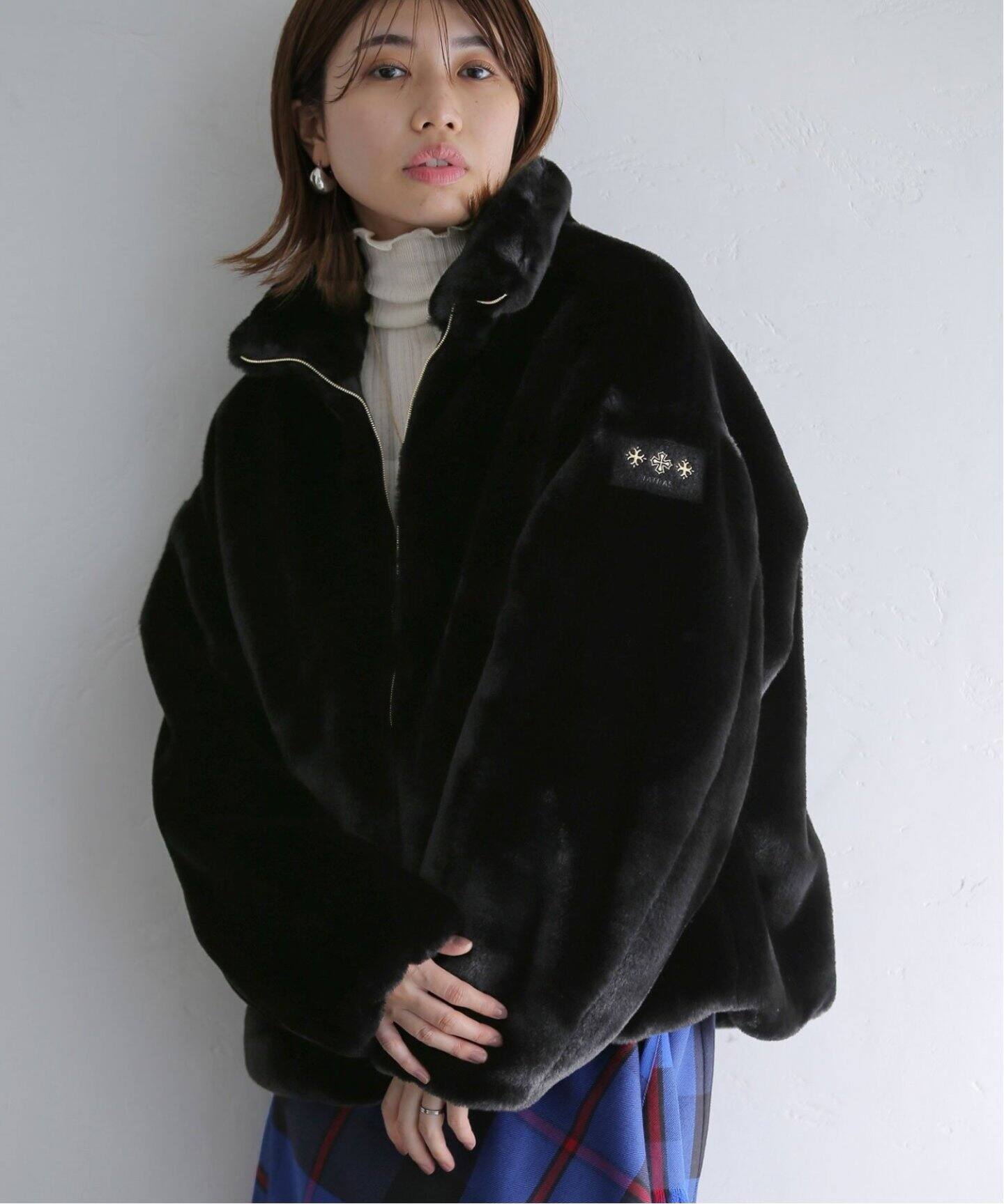 追加2》【TATRAS/タトラス】BARBRA ボアブルゾン（その他ブルゾン  