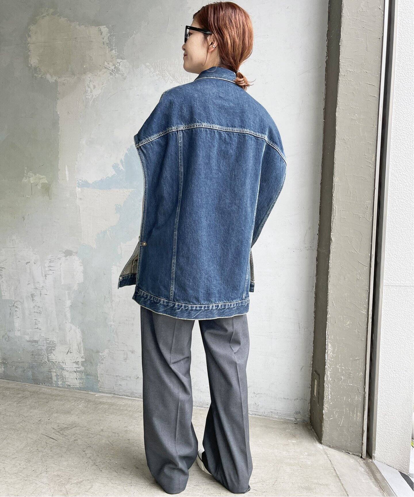 51/2 3RD_PONCHO_DENIM（デニムジャケット）｜Spick and Span 