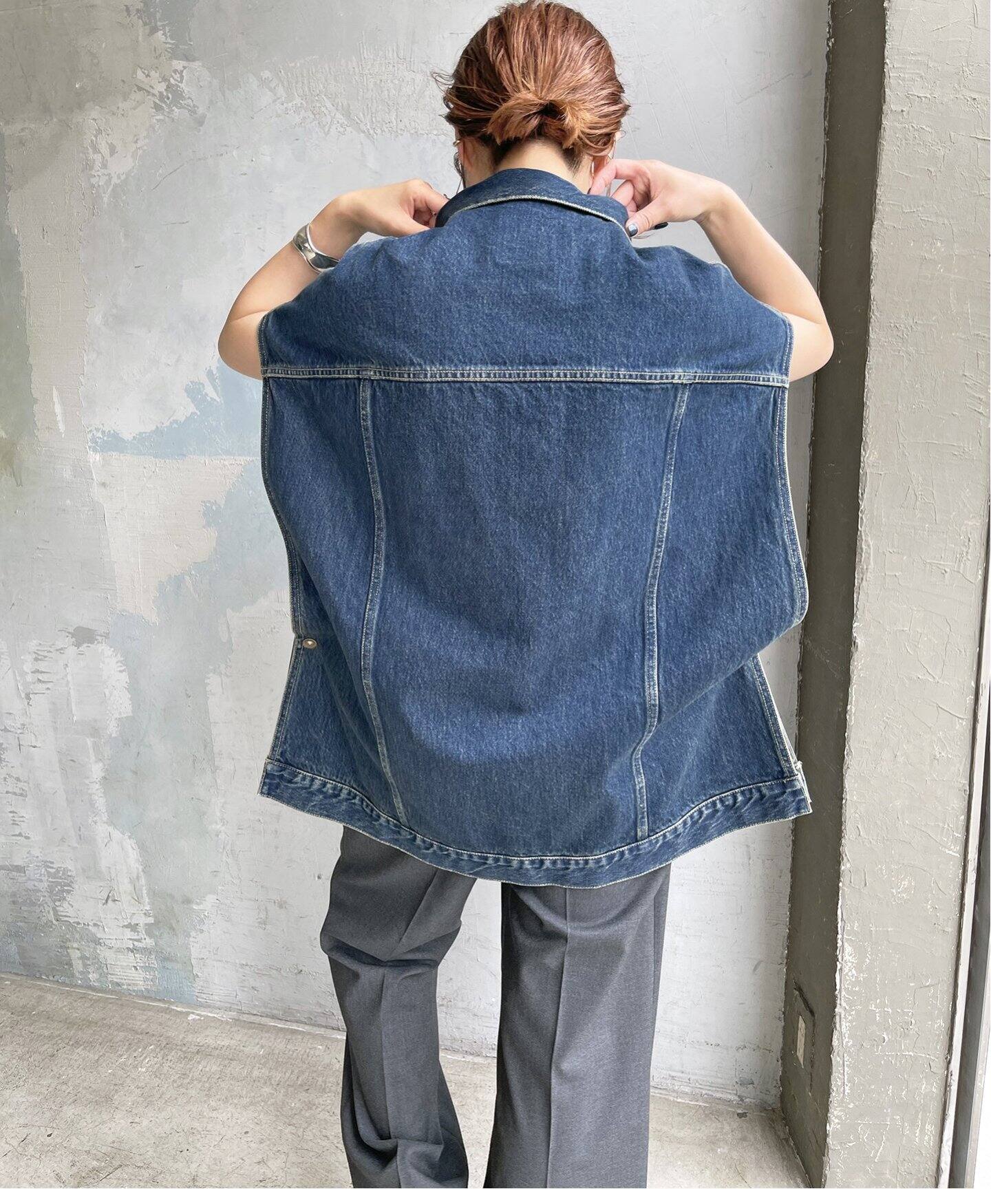 51/2 3RD_PONCHO_DENIM（デニムジャケット）｜Spick and Span 