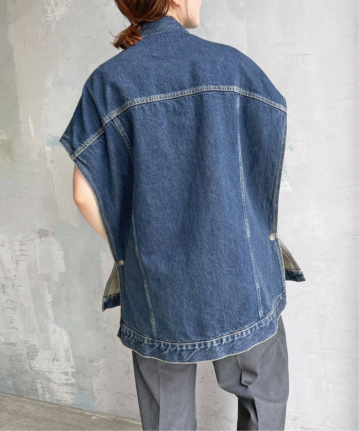 51/2 3RD_PONCHO_DENIM（デニムジャケット）｜Spick and Span 