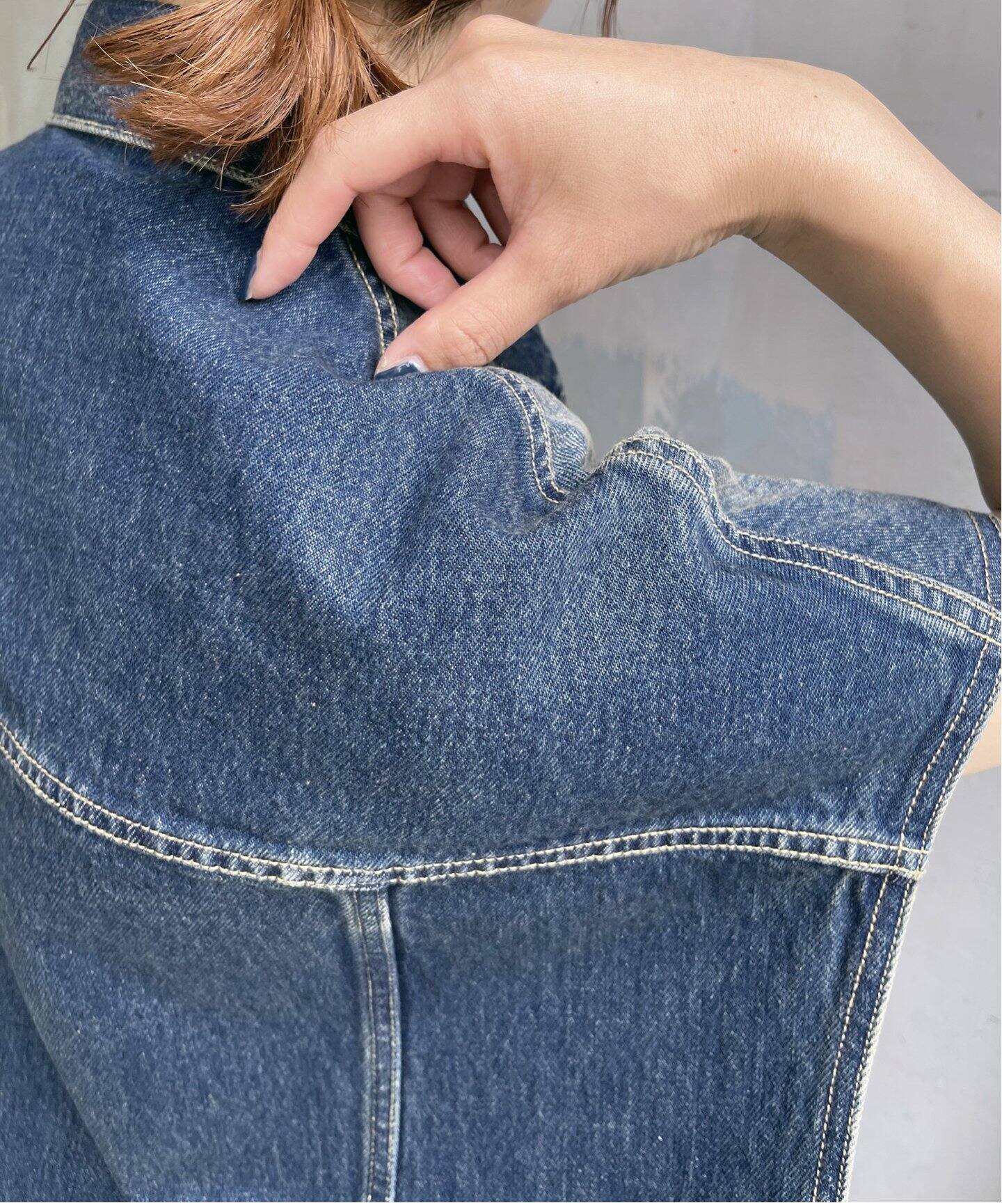 51/2 3RD_PONCHO_DENIM（デニムジャケット）｜Spick and Span 
