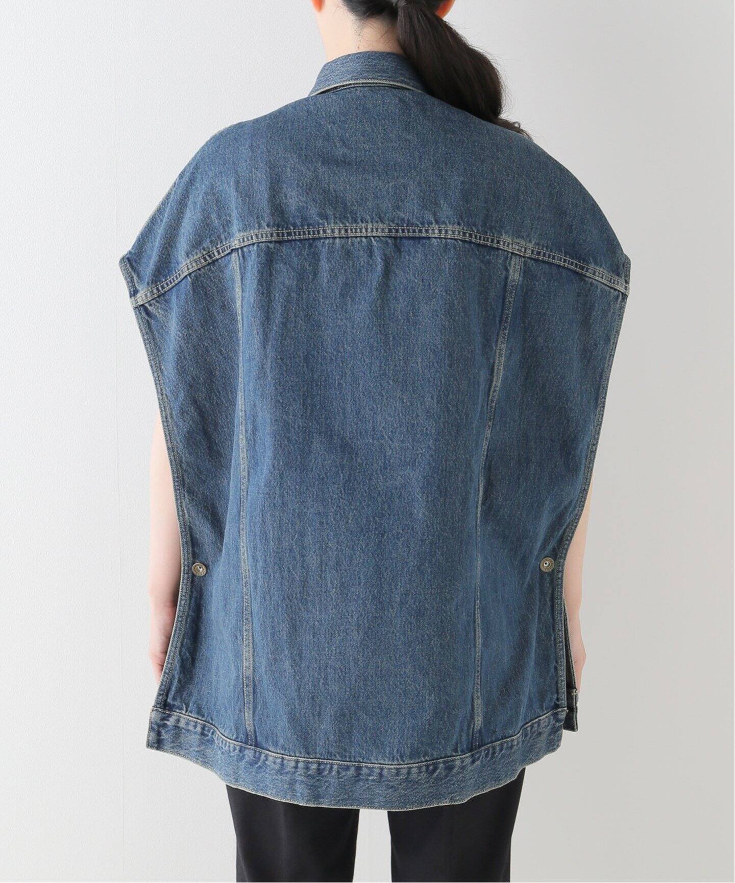 51/2 3RD_PONCHO_DENIM（デニムジャケット）｜Spick and Span 