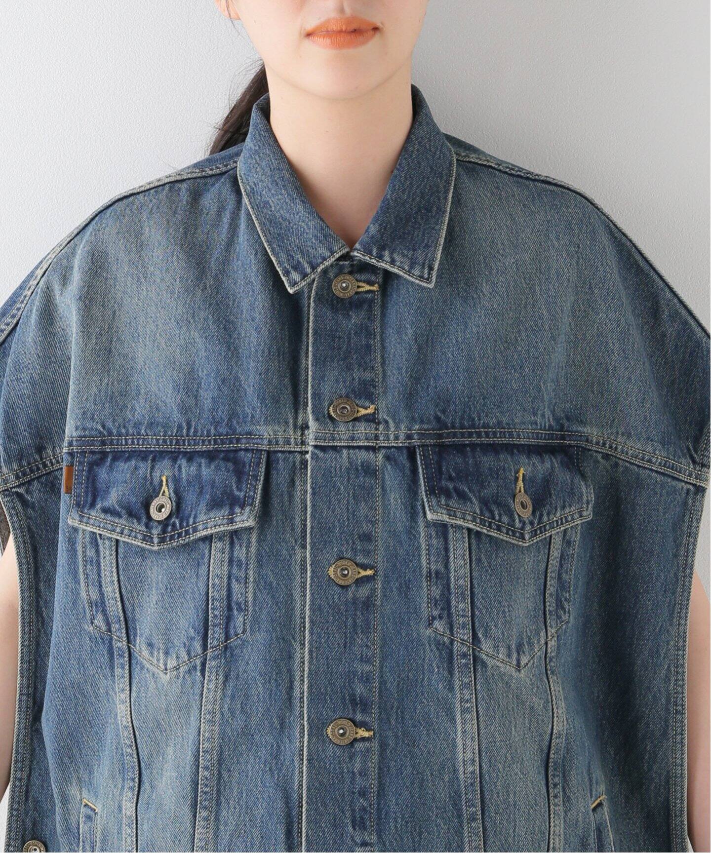 51/2 3RD_PONCHO_DENIM（デニムジャケット）｜Spick and Span 
