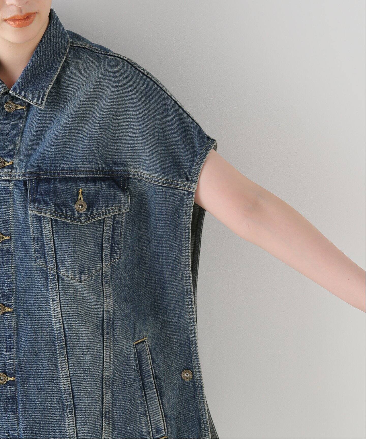 51/2 3RD_PONCHO_DENIM（デニムジャケット）｜Spick and Span 
