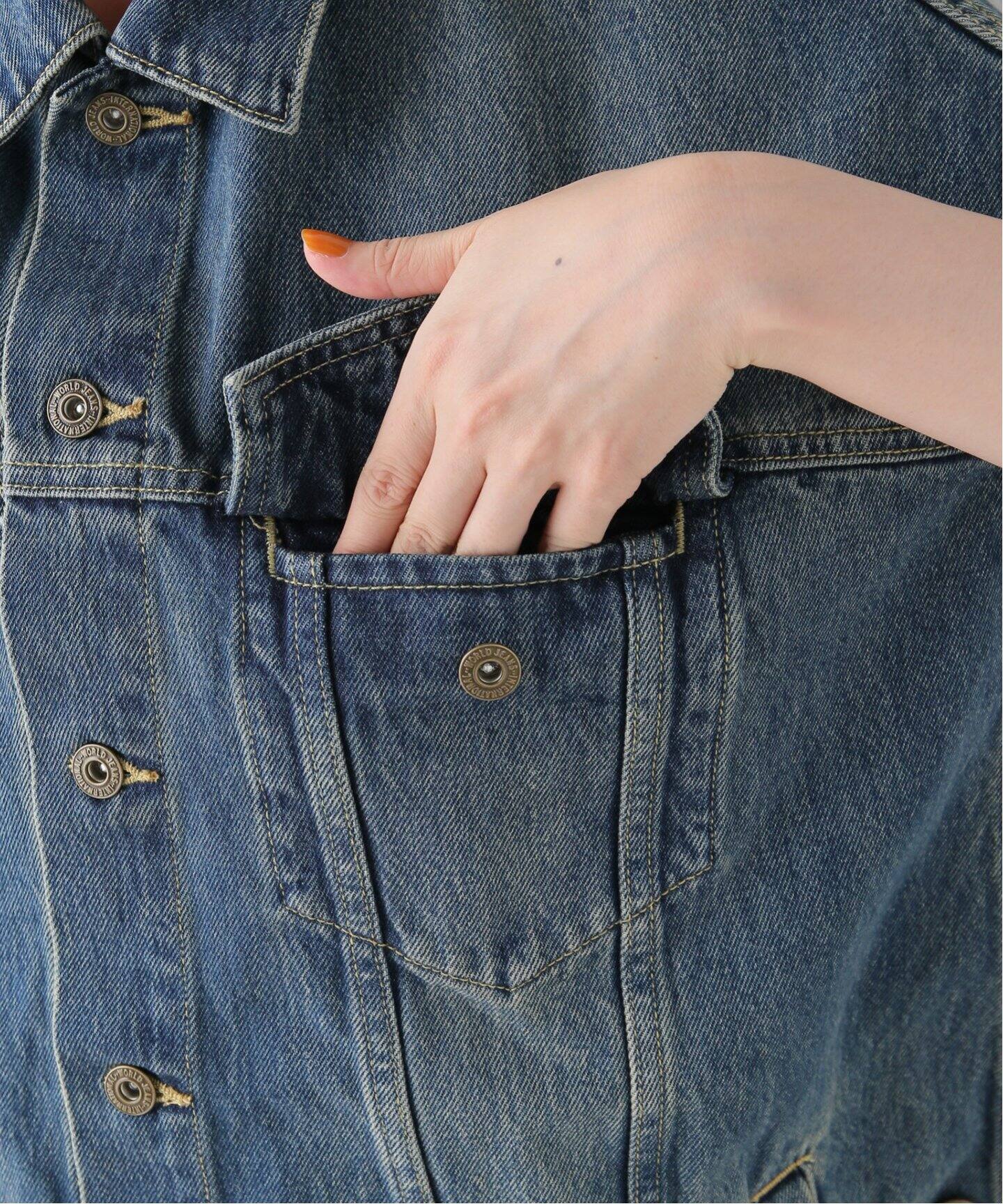 51/2 3RD_PONCHO_DENIM（デニムジャケット）｜Spick and Span 