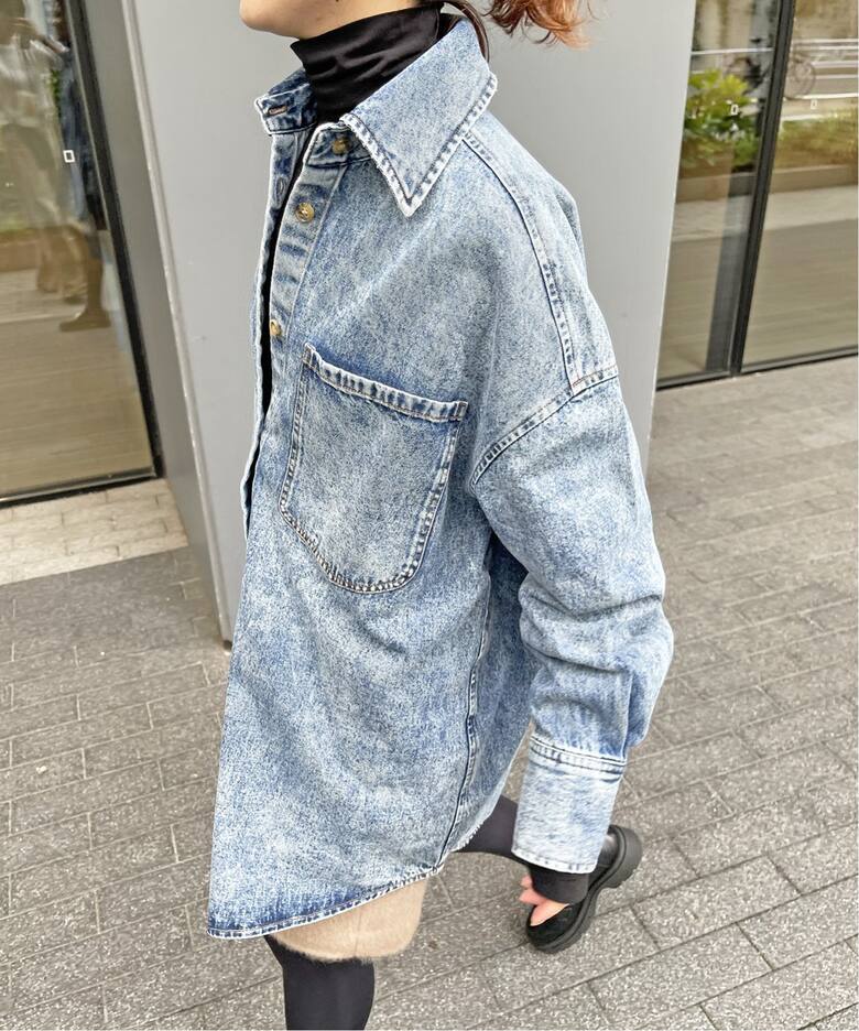 RUGGED WORKS デニムシャツ☆ 110サイズ くだらなく 