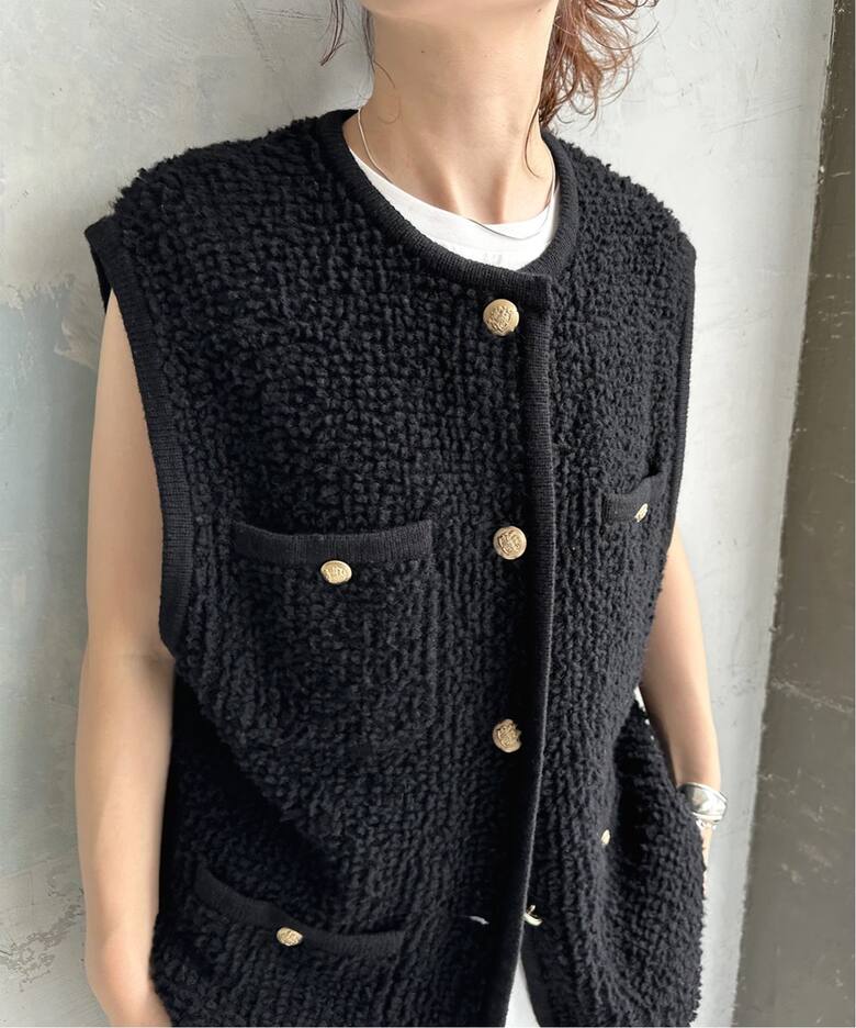 ADAWAS / アダワス】LOOP KNITTED VEST（ベスト）｜Spick and Span 