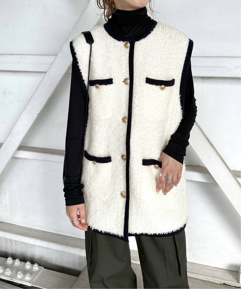 ADAWAS / アダワス】LOOP KNITTED VEST（ベスト）｜Spick and Span 