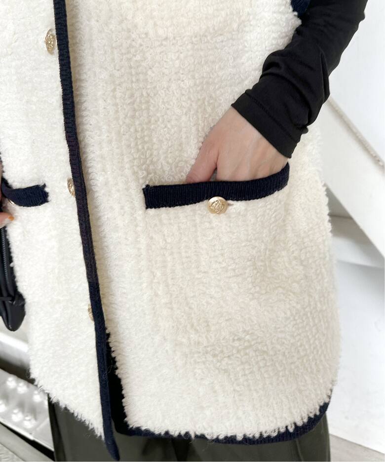 ADAWAS / アダワス】LOOP KNITTED VEST（ベスト）｜Spick and Span 