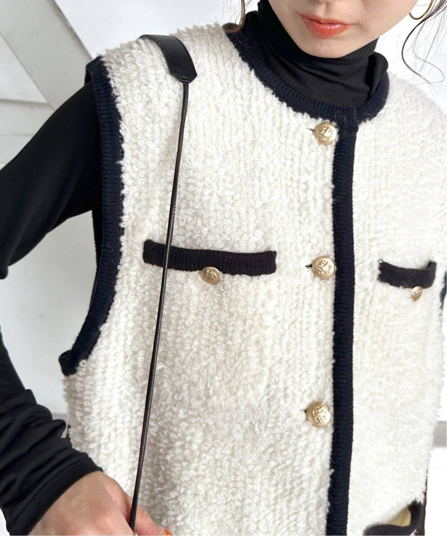 ADAWAS / アダワス】LOOP KNITTED VEST（ベスト）｜Spick and Span 