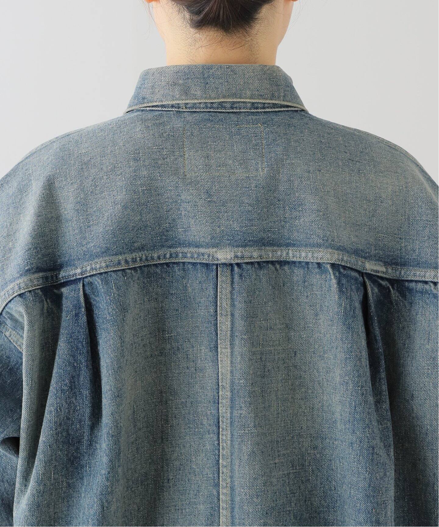 BONNY WOVEN / ボニーウーヴン】 BIG T Back 2PKT Denim JK（デニム 