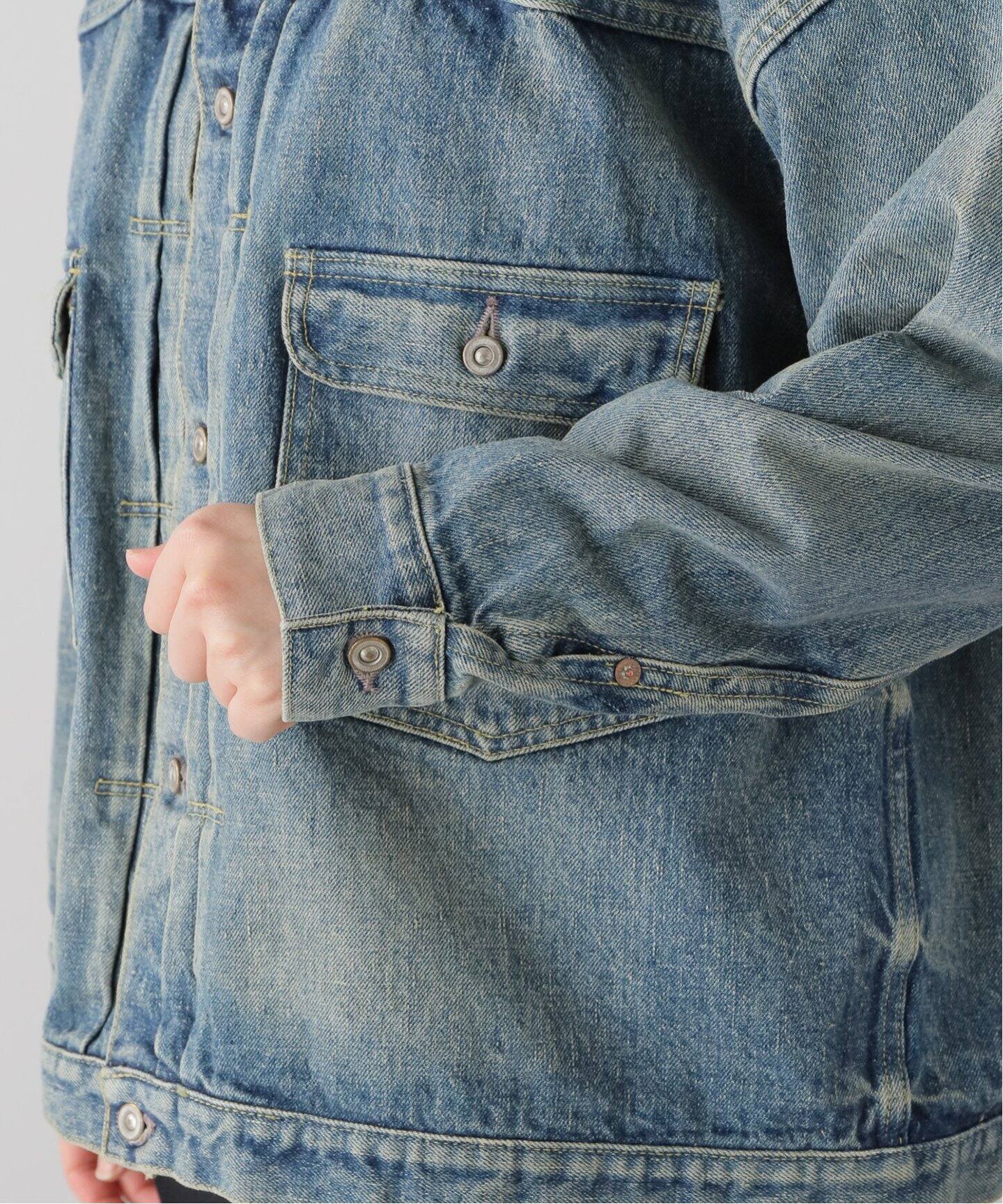 BONNY WOVEN / ボニーウーヴン】 BIG T Back 2PKT Denim JK（デニム 