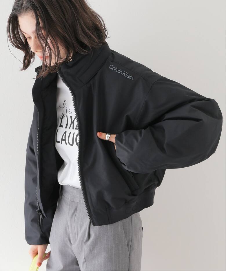 Calvin Klein / カルバン クライン】 Padded Cropped JK（中綿 