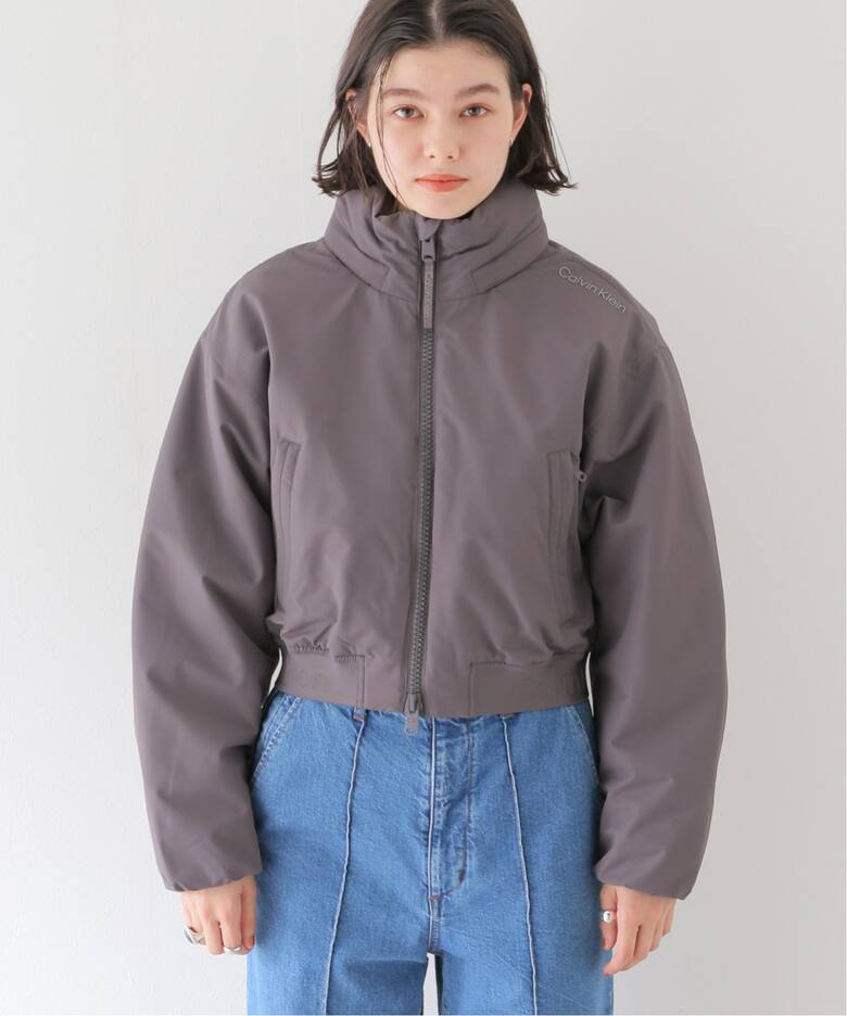 Calvin Klein / カルバン クライン】 Padded Cropped JK（中綿 