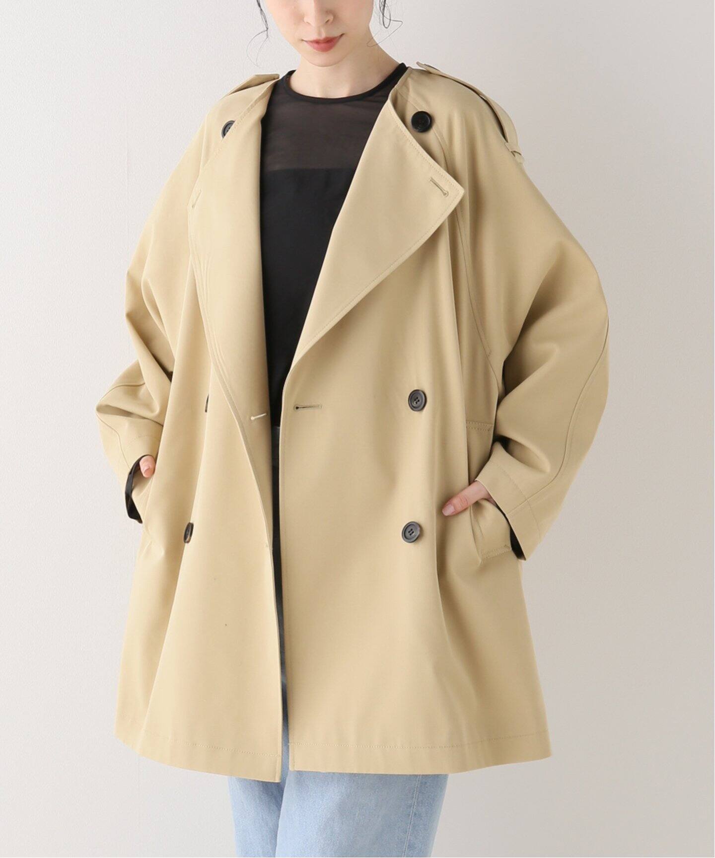 ショートトレンチブルゾン（トレンチコート）｜FRAMeWORK（フレーム  