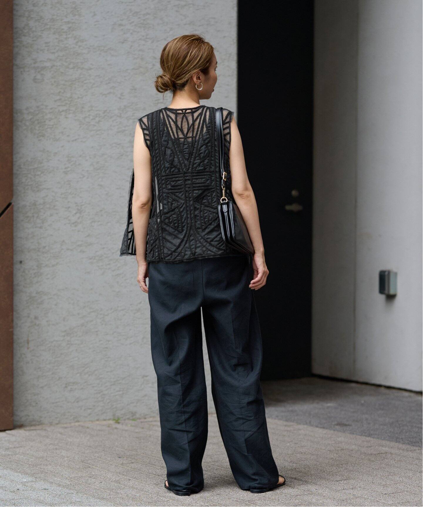 チュール刺繍VEST（ベスト）｜FRAMeWORK（フレームワーク）の通販  