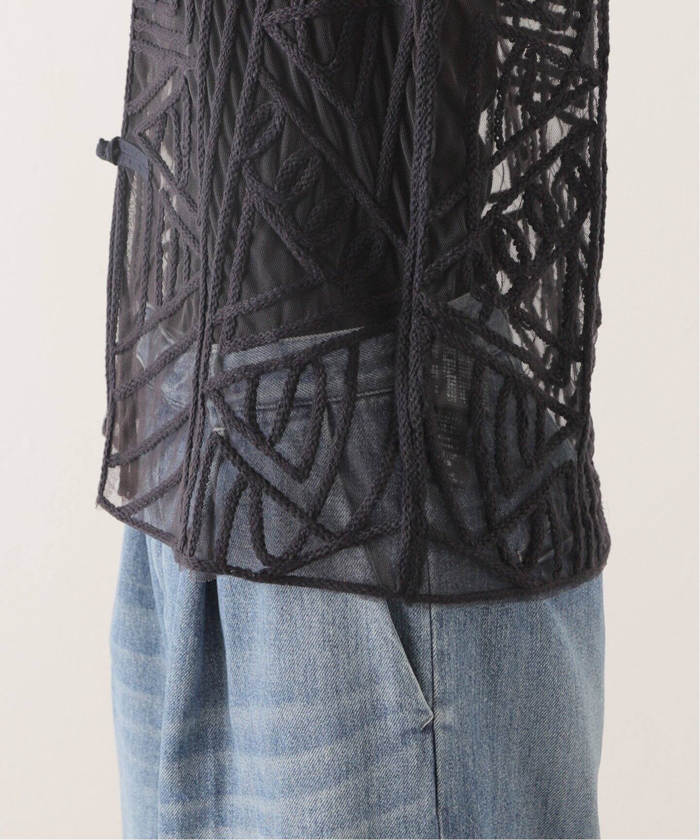 チュール刺繍VEST（ベスト）｜FRAMeWORK（フレームワーク）の通販 