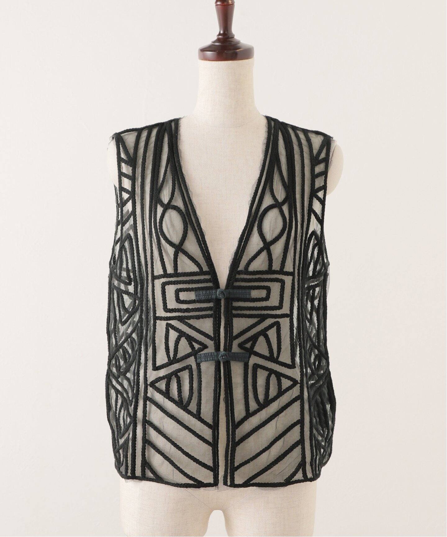 チュール刺繍VEST（ベスト）｜FRAMeWORK（フレームワーク）の通販 
