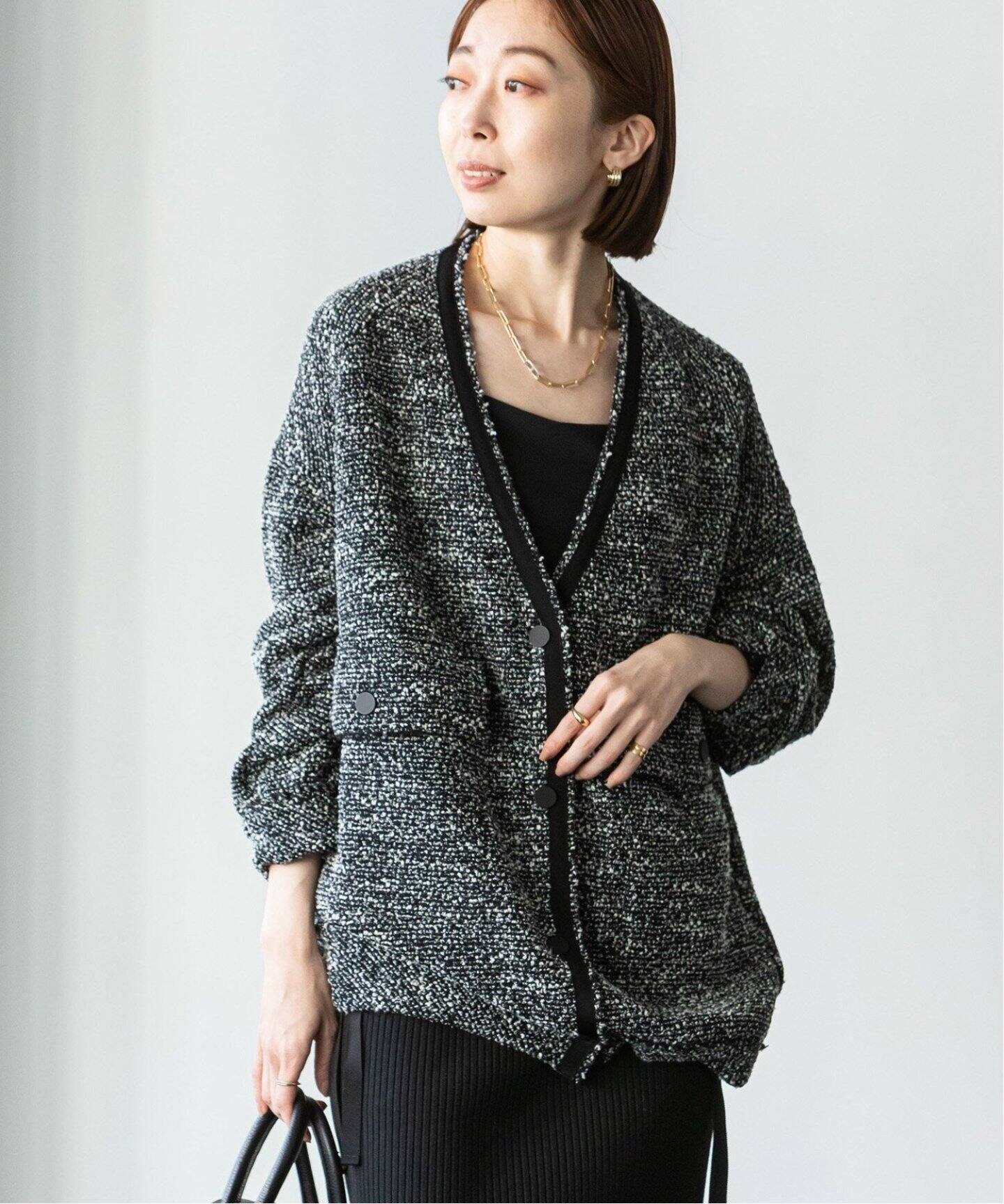 Web限定追加》【COG THE BIG SMOKE】HAYDENカーディガン（ノーカラー  