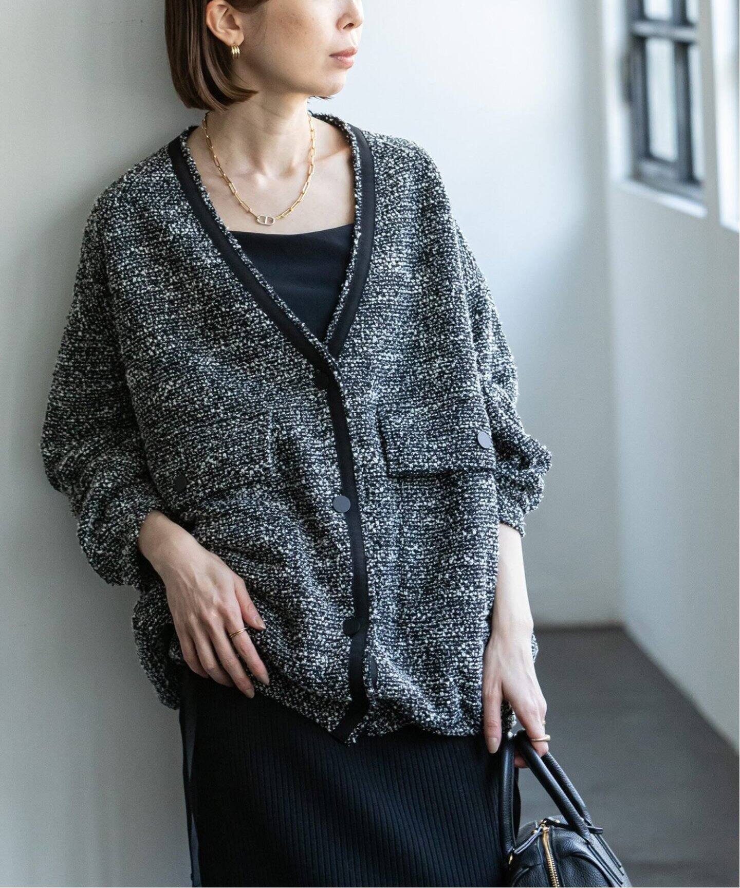 Web限定追加》【COG THE BIG SMOKE】HAYDENカーディガン（ノーカラー  