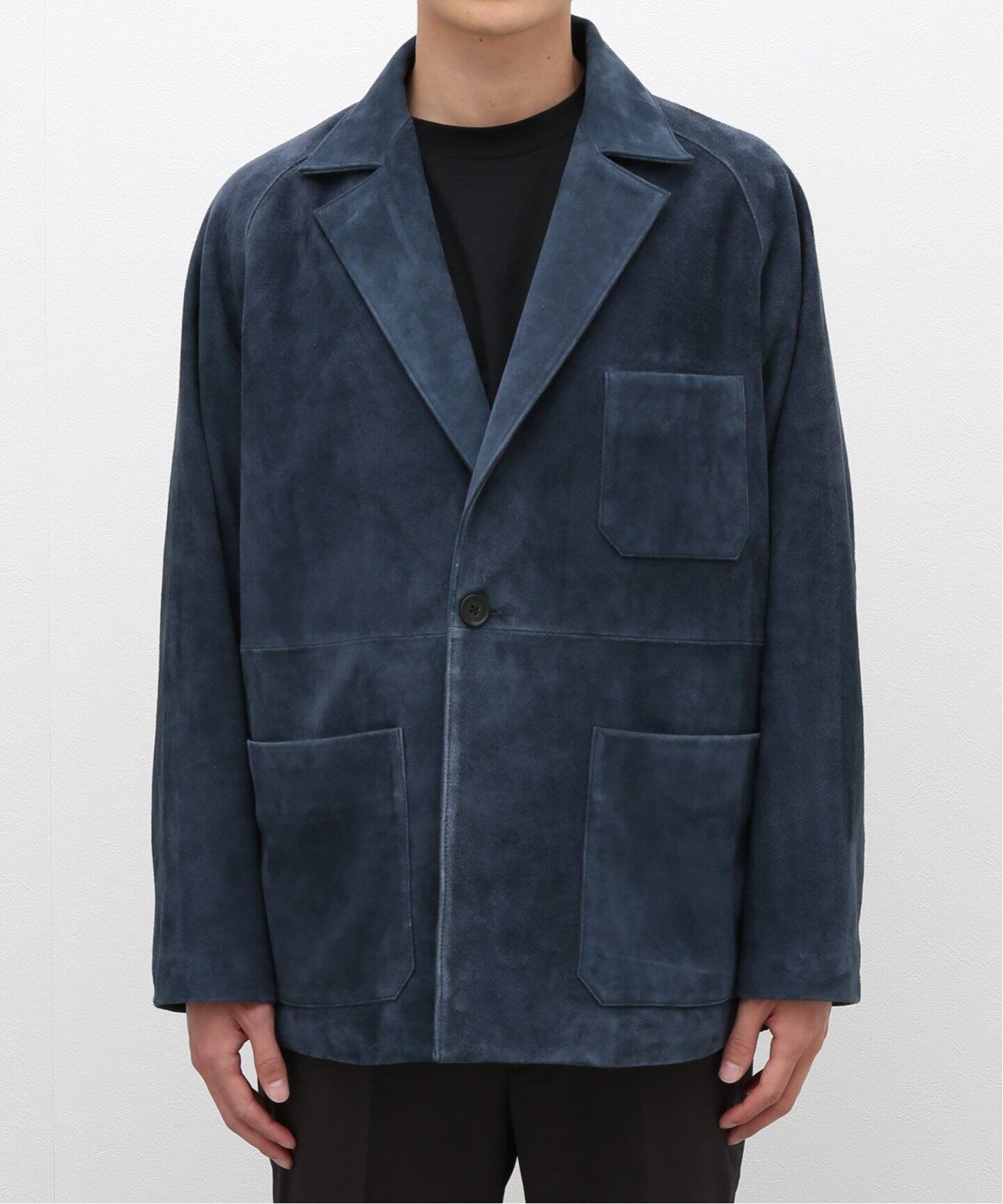ゴート スエード ホスピタル ジャケット（レザージャケット）｜EDIFICE  