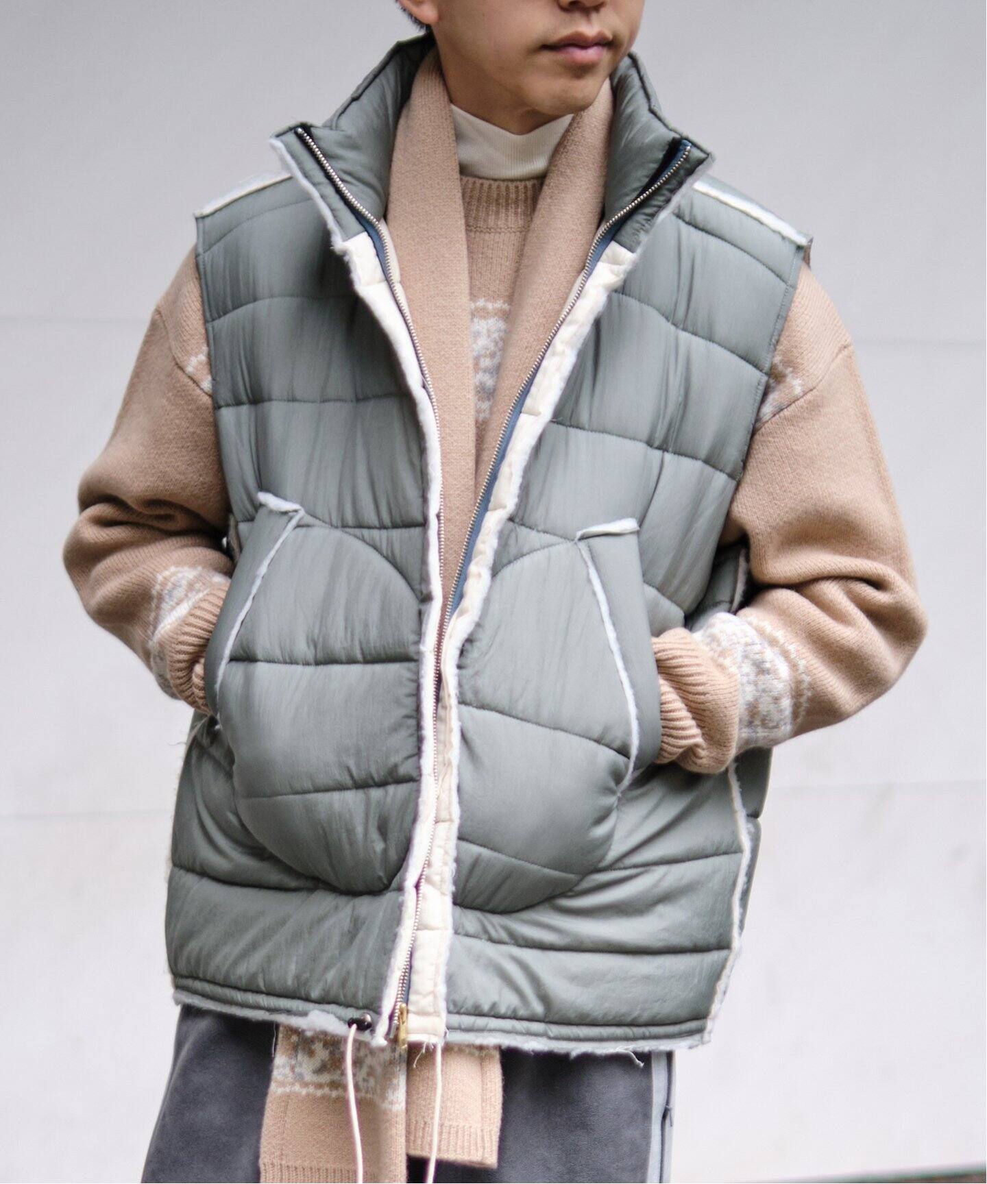 CAMIEL FORTGENS / カミエル・フォートヘンス】BODY WARMER PADDED 