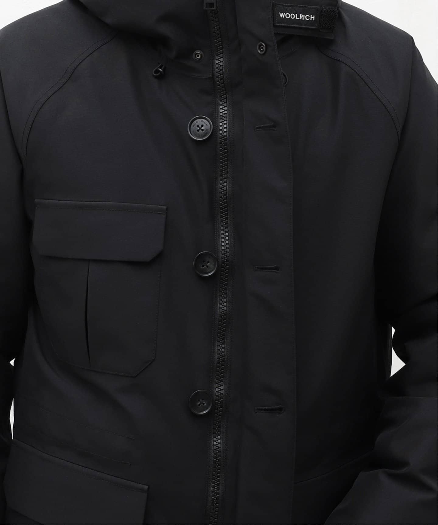 【上下セット】Woolrich GORE-TEX ジャケット上下黒 上下セット】Woolrich GORE-TEX ジャケット上下黒