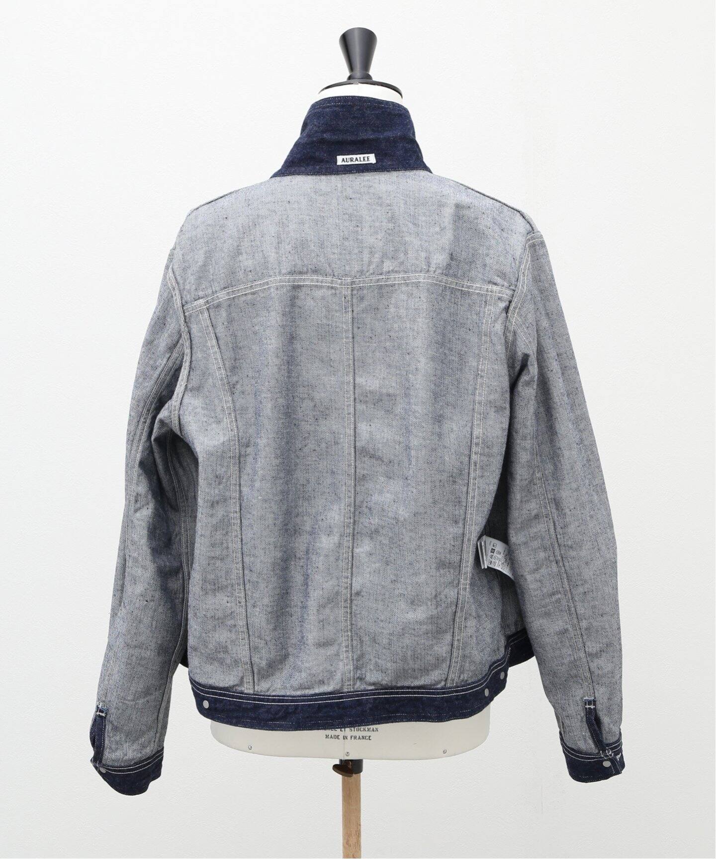AURALEE / オーラリー】SELVEDGE LIGHT DENIM BLOUSON（デニム 